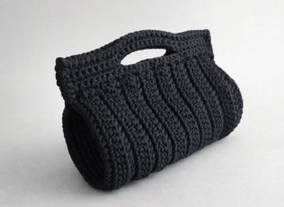 Borsa nera uncinetto