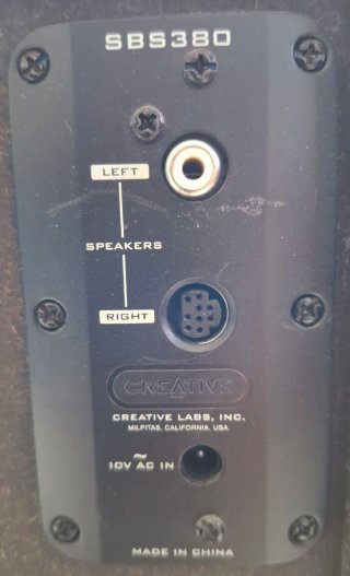 Altavoces Creative 2.1 SBS380