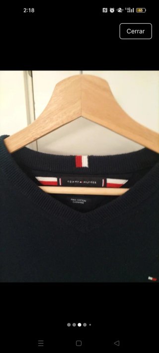 Jersey Tommy Hilfiger Azul Marino talla S