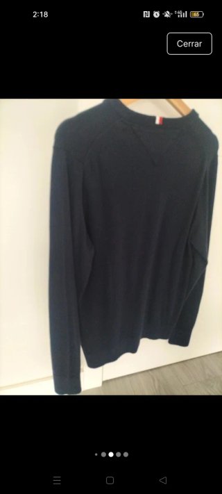 Jersey Tommy Hilfiger Azul Marino talla S