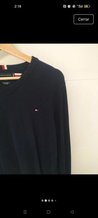 Jersey Tommy Hilfiger Azul Marino talla S