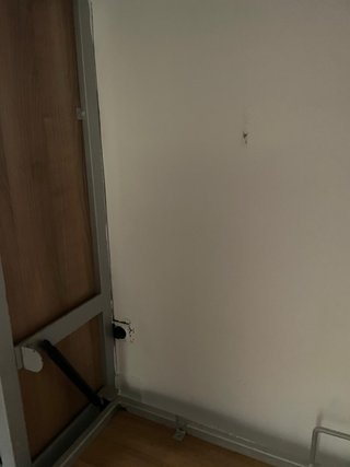 Litera doble abatible de pared