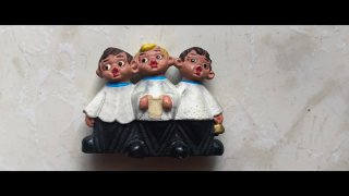 Figuritas de barro coro niños