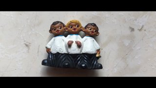 Figuritas de barro coro niños