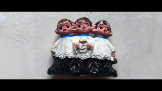 Figuritas de barro coro niños