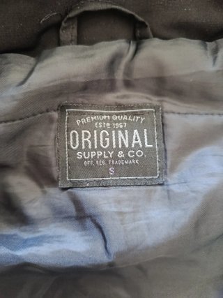 Chaqueta/abrigo negro hombre