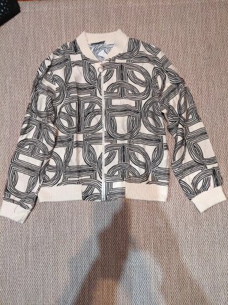 Chaqueta Bomber Estampada Nueva Talla M