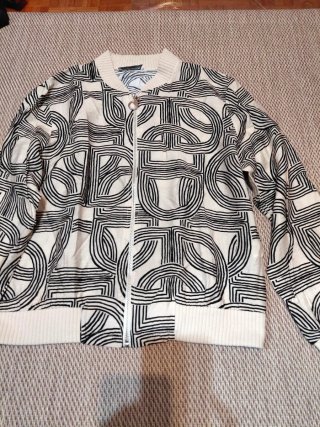 Chaqueta Bomber Estampada Nueva Talla M