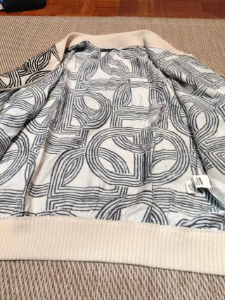 Chaqueta Bomber Estampada Nueva Talla M
