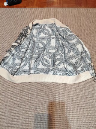 Chaqueta Bomber Estampada Nueva Talla M