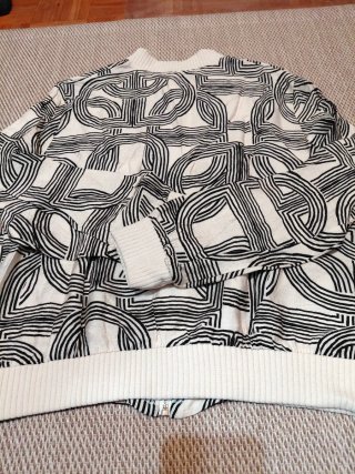 Chaqueta Bomber Estampada Nueva Talla M