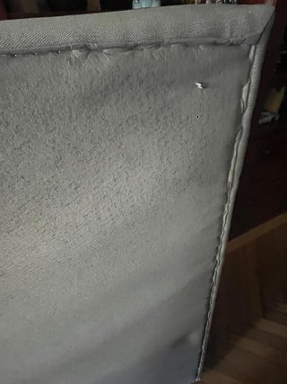 Cabecero tapizado 150/160 gris claro