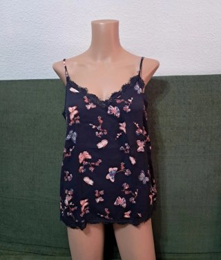 Blusa Lencera Estampada Mariposas