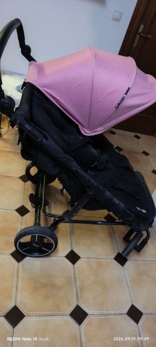 Silla paseo gemelar robusta y duradera