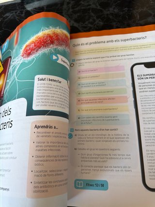 Biologia i Geologia, 4 ESO, Secundària, D'una a...