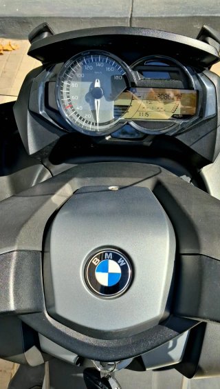 BMW C650 GT Maxi Scooter Plata