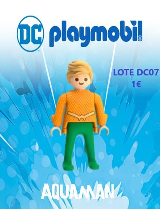 Lote DC07 DC08 DC11 Playmobil DC Superhéroes