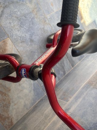 Bici de aprendizaje Chicco Red Bullet