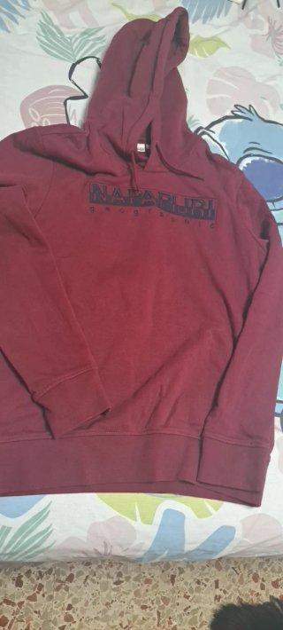 Sudadera Napapijri Geographic Roja