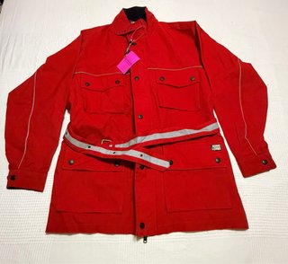 Chaqueta de trabajo roja reflectante Talla XL