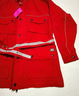 Chaqueta de trabajo roja reflectante Talla XL