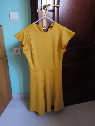 Vestido Sfera Amarillo Talla S