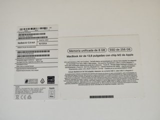 MacBook Air 13.6 Caja Vacía