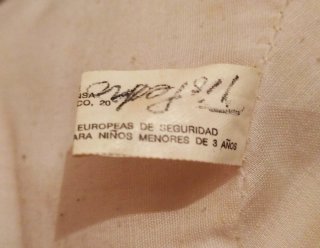 Peluche Vintage Osita Vestida