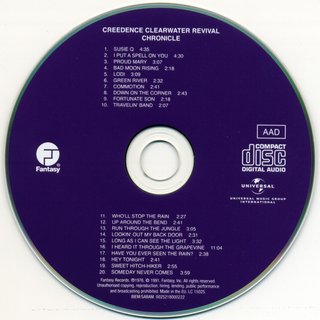 Creedence Clearwater Revival Chronicle CD
