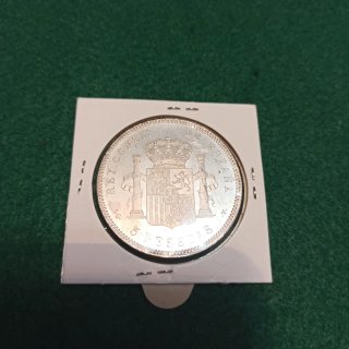 5 Pesetas Plata Alfonso XIII 1899