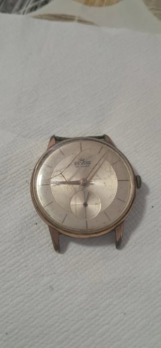 Reloj Zevlag De Luxe Oro y Plata
