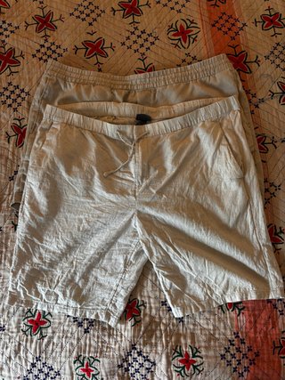Pack 2 Bermudas Lino Hombre Talla Xxl