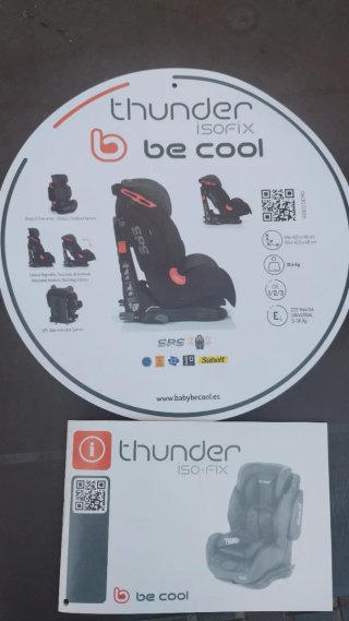 Silla coche Isofix Be Cool Thunder