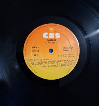 LP de Santana: "Borboletta" (1974)