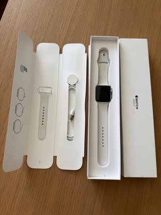 Apple Watch Series 3 Plata/Blanco 42