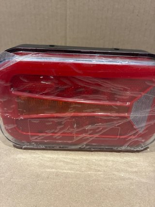 2 Luces LED Rojas Rectangulares caravanas/remolque