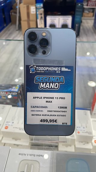 iPhone 13 Pro Max 128GB Azul