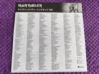 2 lp vinilo IRON MAIDEN "MAIDEN ENGLAND 88"