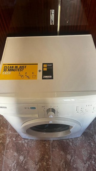 Lavadora Zanussi Lindo Blanca