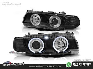 FAROS DELANTEROS OJOS DE ANGEL PARA BMW SERIE 7 E38