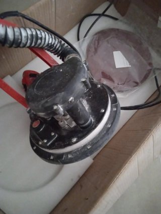 Lijadora de pared y techo con aspiración