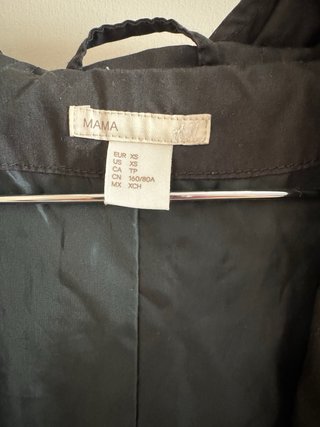 Chaqueta premamá entretiempo