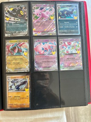 Cartas Pokémon Gengar, Mew EX, Rayquaza EX, Lugia