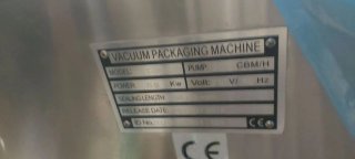 Envasadora al vacío nueva
