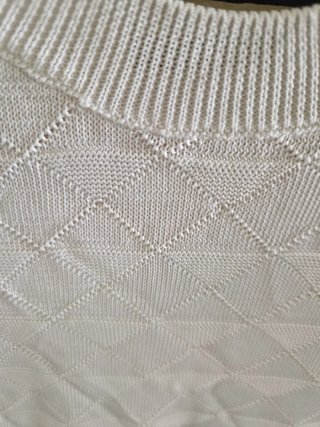 Jersey Zara corto marfil talla única