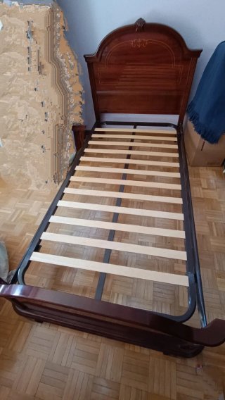 Cama 90 completa con cabecero y piecero