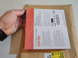 Lector DVD RW Externo Antika USB 3.0 sin abrir