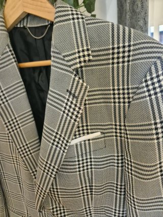 Blazer Clásico Hombre Gris