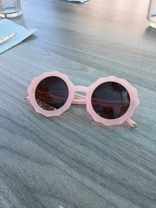 Gafas de sol niña rosas