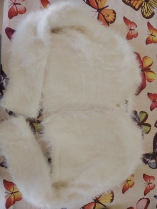 Coprispalle bambina bianco